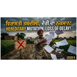 ਇੰਤਕਾਲ ਨਾ ਕਰਵਾਇਆ ਤਾਂ ਕੀ ਹੋਵੇਗਾ? ⚠️ ਜ਼ਮੀਨ ਖੋ ਸਕਦੇ ਹੋ!