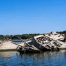 Old artifacts appearing in barren rivers during heatwave