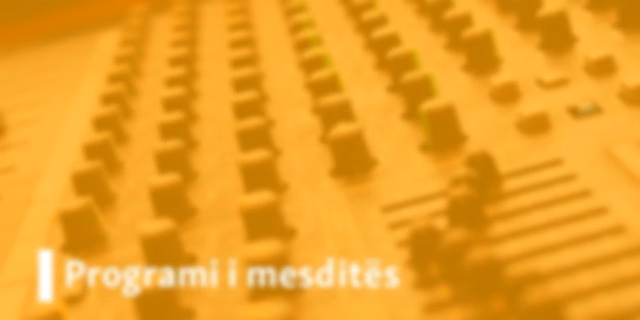 Programi i mesditës