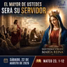 Sábado, 22 de agosto 2026 | Mateo 23, 1-12 | Santísima Virgen María Reina