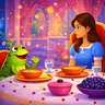 बेडूक आणि राजकन्या - The Frog and The Princess ( Kids' Marathi Story)