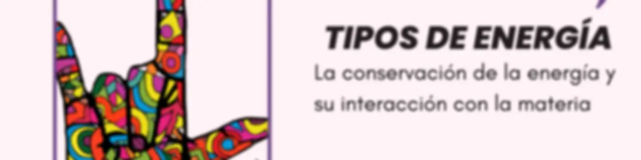 Tipos de Energía