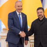 Taoiseach meets Zelensky in Kviv