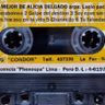 🇧🇴🇵🇪🇧🇷Lo mejor de Alicia Lado 2 B Delgado🎵🎵 Arpa Lucio Pacheco Cassette Original DJ. (LLAMA)