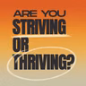 Are You Striving or Thriving?