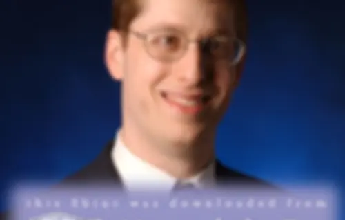 YUTORAH: R' Jeremy Wieder -- Recent Shiurim