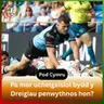 Pa mor uchelgeisiol bydd y Dreigiau penwythnos hon?