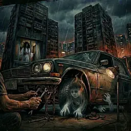 台中 vs 高雄 誰比較兇?墜樓、撞鬼、外送員驚魂/兇車靈異現形,車主崩潰:祂每天都坐在我後面
