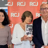 Olivier Frebourg, éditeur et Sarah Gysler pour son livre « Emmenez-moi » aux éditions des équateurs