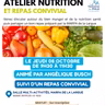 Atelier Nutrition et Repas Convivial le 8 octobre à Seppois-Le-Bas avec la Com Com Sud Alsace Largue
