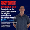 Sustainable performance in high-pressure environments