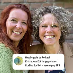 "Zoveel hoogbegaafden, zoveel wensen." Marlies Barthel van de Vereniging Begaafdheids Profielscholen