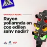 Rayon yollarında ən çox edilən SƏHV nədir? | Qaydaları Pozma