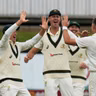 Grandstand at Stumps: Boland shines through the rain