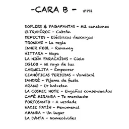 Cara B - 192
