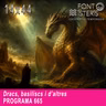 Dracs, basiliscs i d'altres | Font de Misteris 14x44 (665)