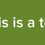 This is a test