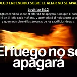 ministerio evangelistico altar encendido